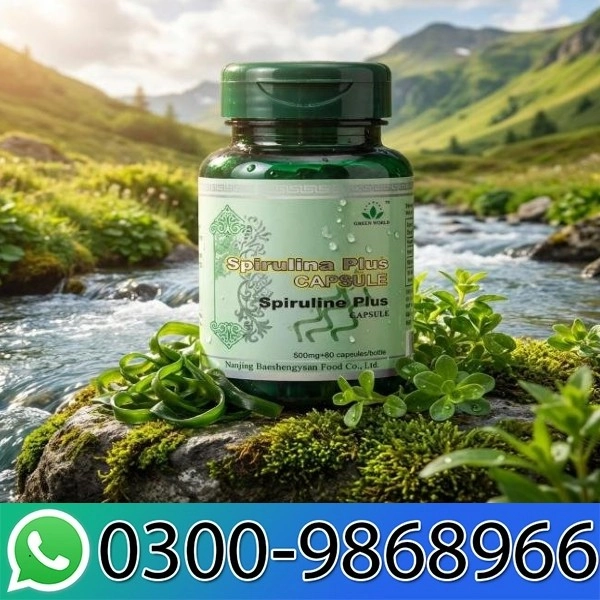 Green World Spirulina Plus Capsule in Pakistan