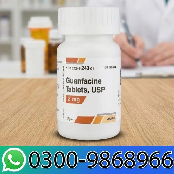 Guanfacine 2mg MR Tablets In Pakistan