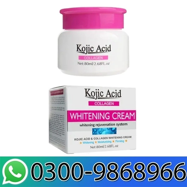GUANJING Kojic Acid Collagen Face Body Glowing Cream 80ml in Pakistan