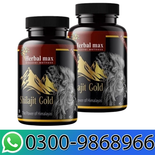 Herbal Max Shilajit Gold Capsules Price in Pakistan