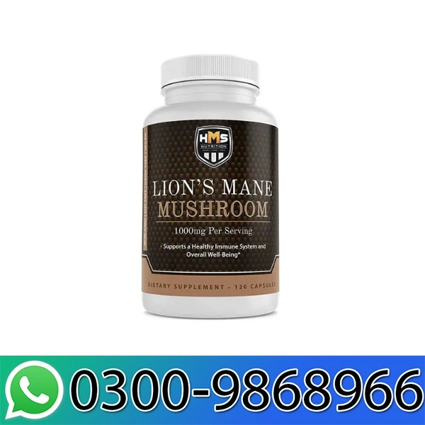 HMS Nutrition Lion's Mane Mushroom in Pakistan