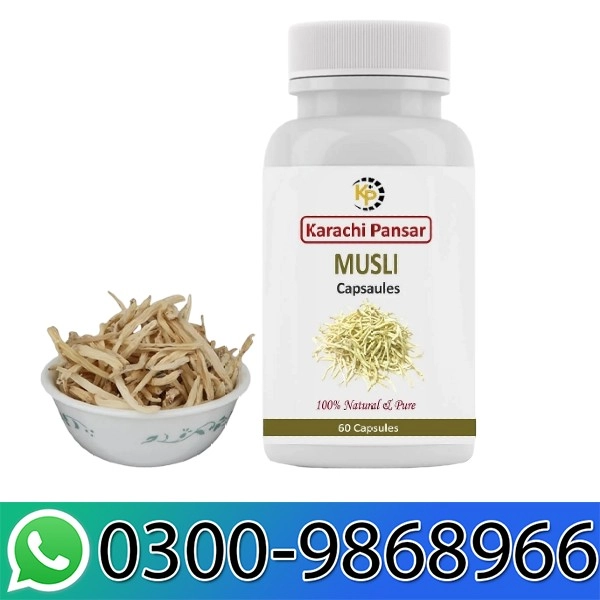 Indian Safed Musli Capsule In Pakistan