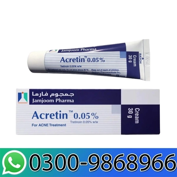 Jamjoom Pharma Acretin 05% Cream In Pakistan