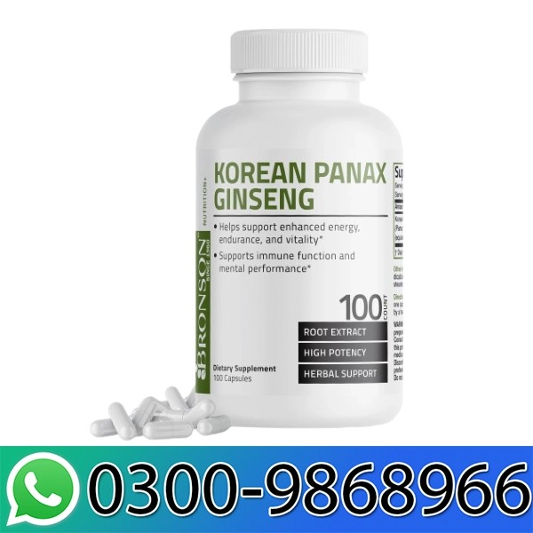 Korean Panax Ginseng Root In Pakistan