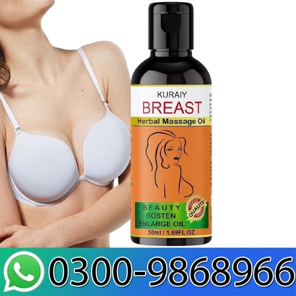 KURAIY Breast Herbal Massage Oil In Pakistan