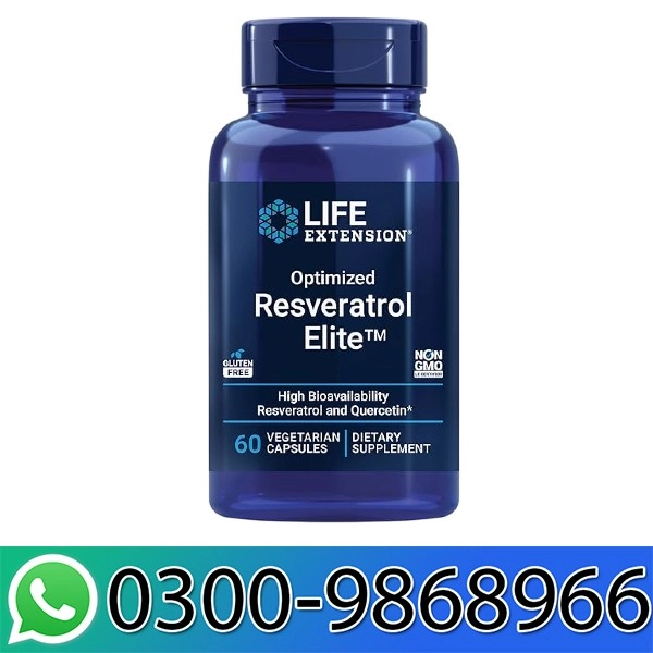 Life Extension Optimized Resveratrol Elite™ - Quercetin Capsules In Pakistan