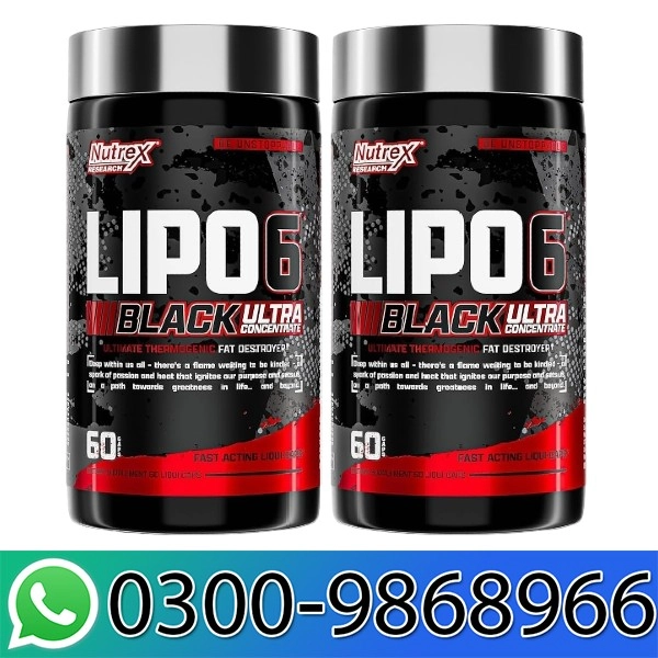 LIPO-6 BLACK Premium All-In-One in Pakistan
