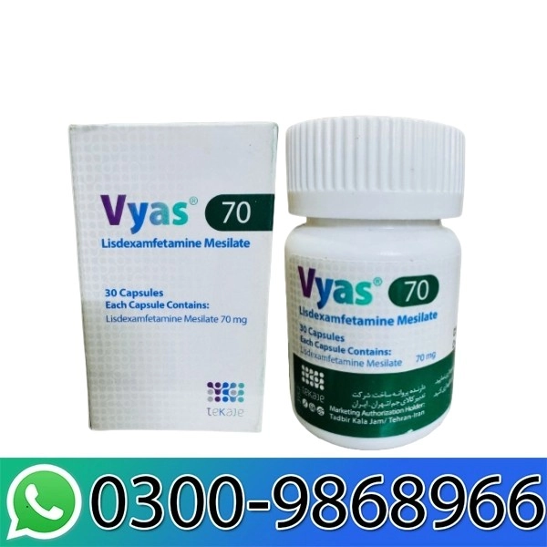 Lisdexamfetamine 70mg Capsules In Pakistan