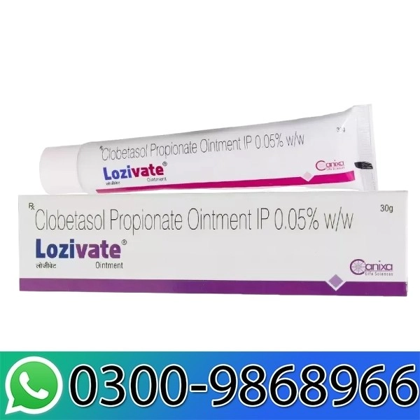 Lozivate Cream 30gm In Pakistan