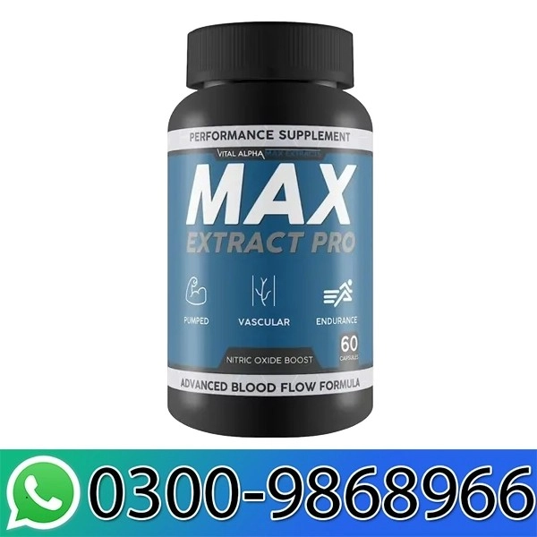 Max Extract Pro Capsules In Pakistan