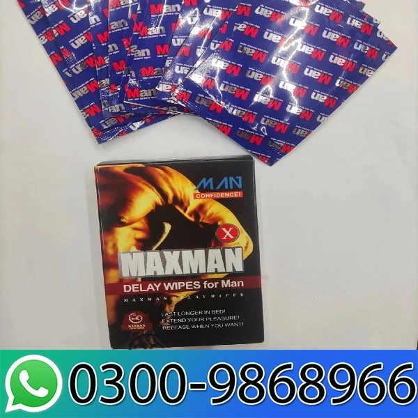 Maxman Delay Wipes In Pakistan