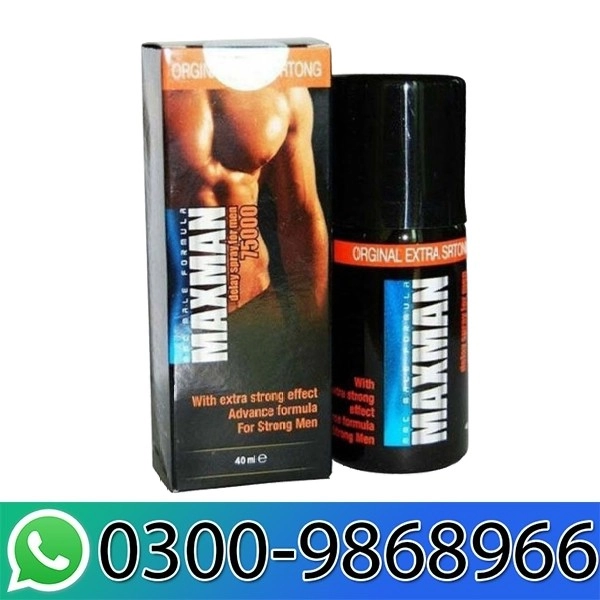 Maxman Effective Long-lasting Delay Spray In Pakistan