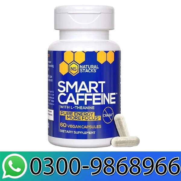 Natural Stacks Smart Caffeine With L-theanine In Pakistan