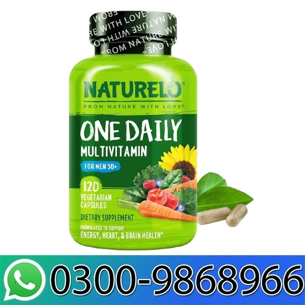 NATURELO Mens Multivitamins One Daily Multivitamin 120 Capsules In Pakistan