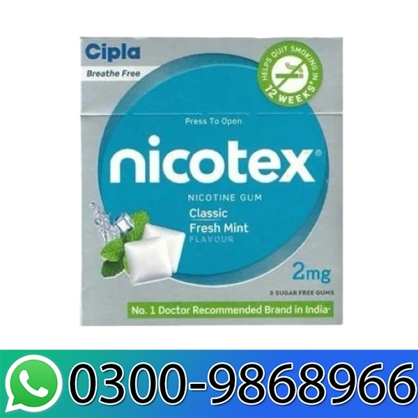 Nicotex Gum in Pakistan