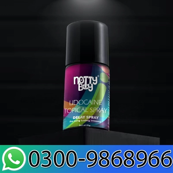 NottyBoy Lidocaine Topical Delay Spray in Pakistan