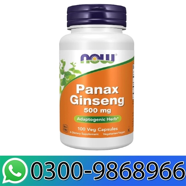 NOW Panax Ginseng 500mg In Pakistan