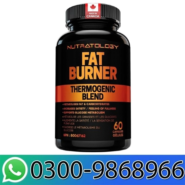 Nutratology Thermogenic Fat Burner 60 Capsules In Pakistan