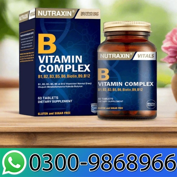 Nutraxin B Vitamin Complex - Energy & Metabolism In Pakistan