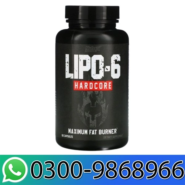 Nutrex Warrior Lipo-6 Hardcore In Pakistan
