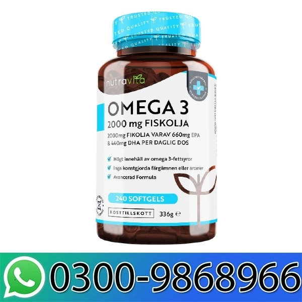Omega-3 Fish Oil Capsules In Pakistan