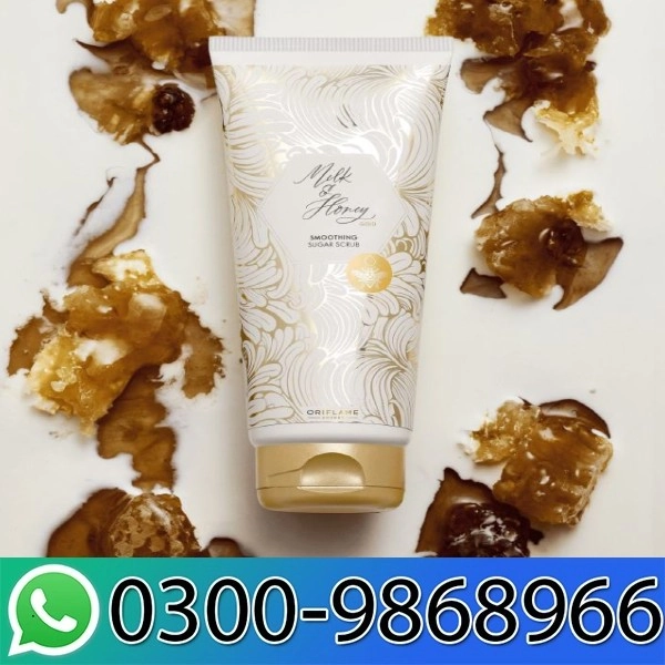 Oriflame Milk And Honey Gold Smoothing Sugar Scrub 200ml In Pakistan