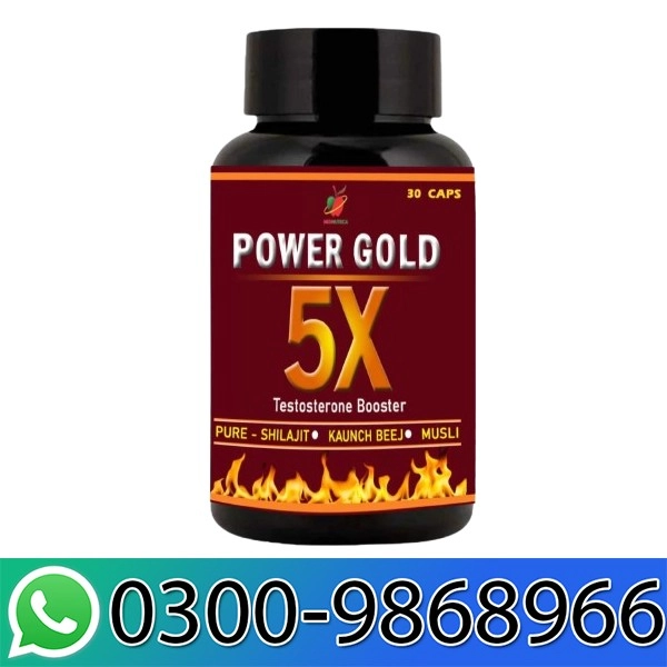 Power Gold 5x Capsules In Pakistan