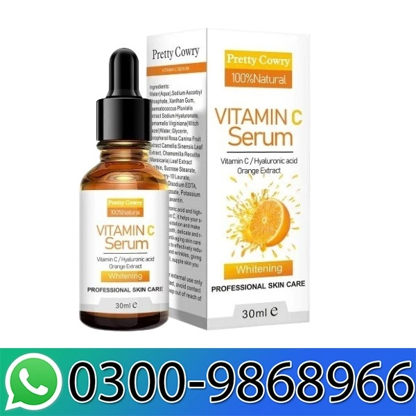 Pretty Cowry Vitamin C Facial Serum in Pakistan