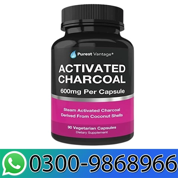 Purest Vintage Activated Charcoal Capsules In Pakistan