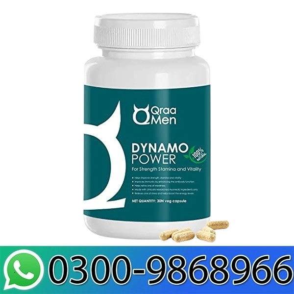 Qraa Men Dynamo Power Capsules For Men In Pakistan