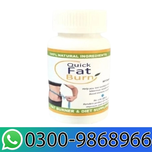 Quick Fat Burn Slimming Capsule In Pakistan