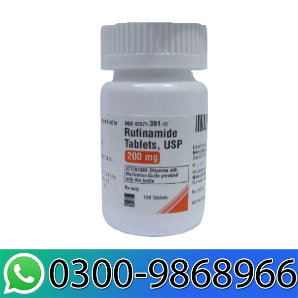 Rufinamide Tablets USP 200 mg in Pakistan