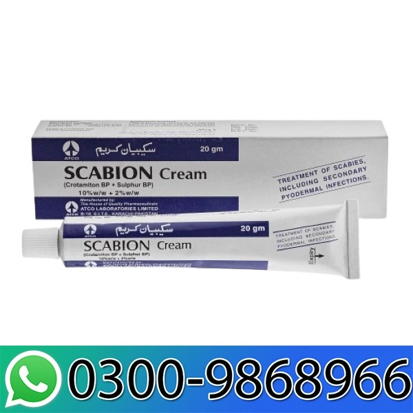 Scabion Cream 20g Price In Pakistan