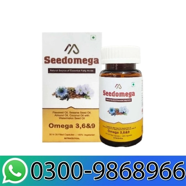 Seedomega Oil Filled Vegetarian Capsule In Pakistan