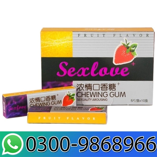 Sex Love Sexual Arousal Chewing Gum In Pakistan