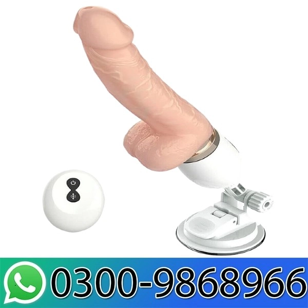 Sex Machine Thrusting Dildo Vibrator Remote Control In Pakistan
