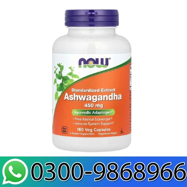 Standardized Extract Ashwagandha 450MG In Pakistan