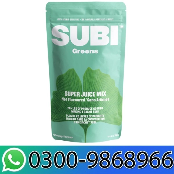 SUBI Greens Superfood Powder 280g In Pakistan