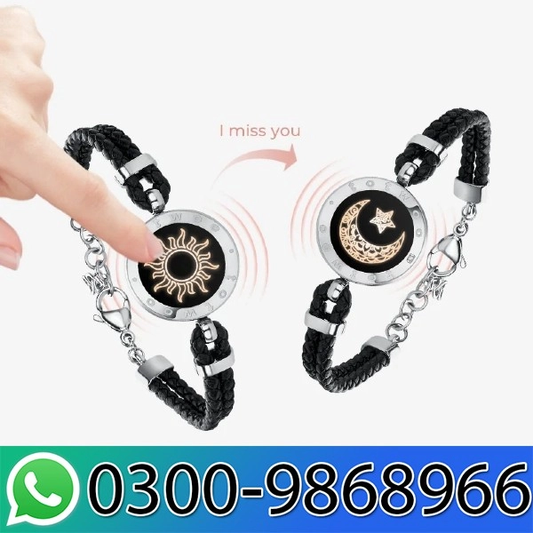 Sun and Moon Lovers Time Gem Luminous Couple Bracelets