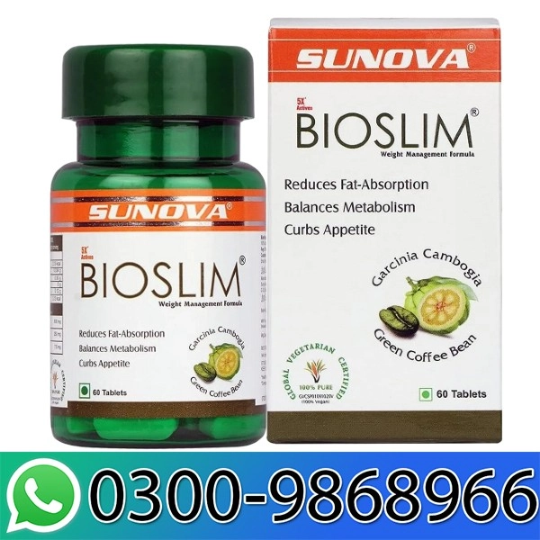Sunova BioSlim Tablets in Pakistan