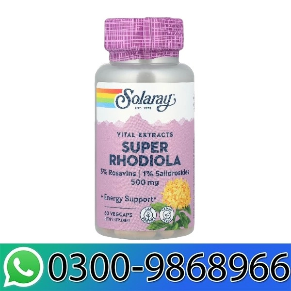 Super Rhodiola 60 Cápsulas Price In Pakistan