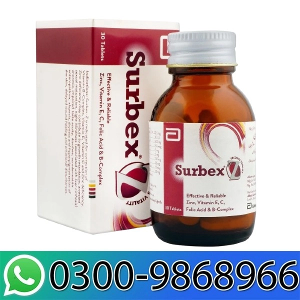 Surbex Z Tablets In Pakistan