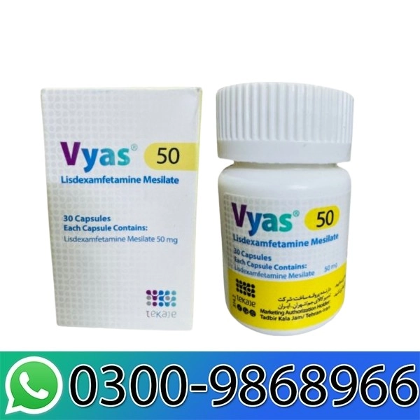 Tekaje Vyas 50mg Capsule Price In Pakistan