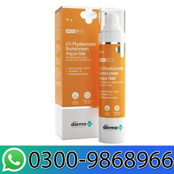 The Derma Co 1% Hyaluronic Sunscreen Hydrating Gel In Pakistan