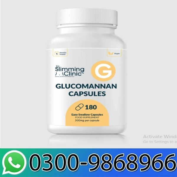 The Slimming Clinic Glucomannan Capsules Price In Pakistan