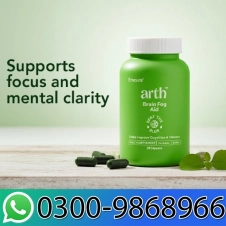 Arth Brain Fog Aid Health Supplement Capsule For Women In Pakistan