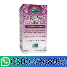 Garden of Life Raw Resveratrol 350mg – Heart Health & Anti-Aging In Pakistan