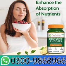 Pure Nutrition Digestive Enzymes With Bromelain Veg Capsule In Pakistan