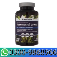 ResVitále Resveratrol 250mg - Pure Youth Activating In Pakistan