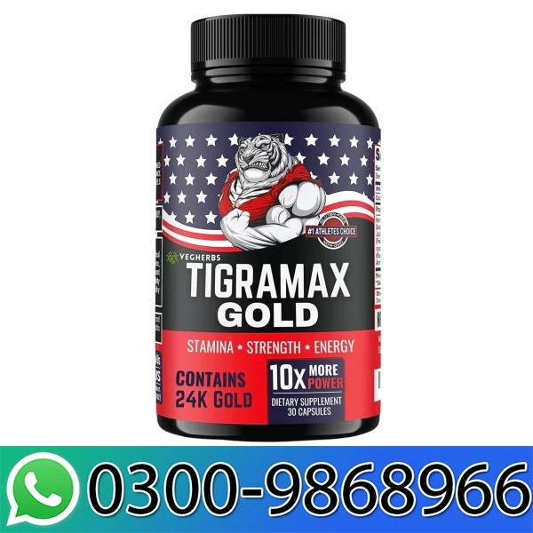 Tigramax Shilajit Gold Capsules In Pakistan